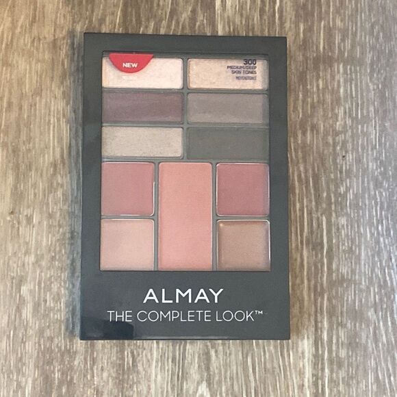 NEW Almay The Complete Look EYE LIP & CHEEK Palette #300 Medium Deep Skin Tones - Picture 1 of 3